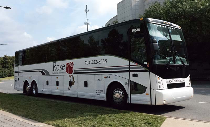 Coach Bus Rental Charlotte, NC